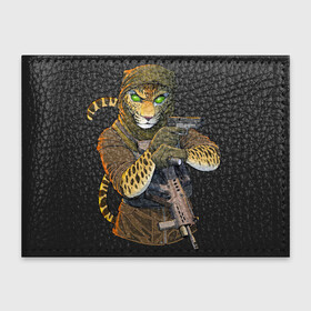 Обложка для студенческого билета с принтом Песчаный отряд в Тюмени, натуральная кожа | Размер: 11*8 см; Печать на всей внешней стороне | арт | африка | гепард | жара | животное | зверь | леопард | оружие | рисунок | человекоподобный