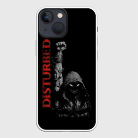 Чехол для iPhone 13 mini с принтом DISTURBED в Тюмени,  |  | dark | disturbed | dreiman | grunge | hardcore | metal | monster | music | punk | rock | usa | гранж | дистербд | дрейман | метал | музыка | панк | рок