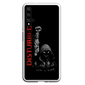 Чехол для Honor 20 с принтом DISTURBED в Тюмени, Силикон | Область печати: задняя сторона чехла, без боковых панелей | dark | disturbed | dreiman | grunge | hardcore | metal | monster | music | punk | rock | usa | гранж | дистербд | дрейман | метал | музыка | панк | рок