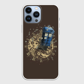 Чехол для iPhone 13 Pro Max с принтом Tie to Tardis в Тюмени,  |  | Тематика изображения на принте: doctor who | serial | доктор кто | путешествия во времени | сериал | сериалы | фантастика