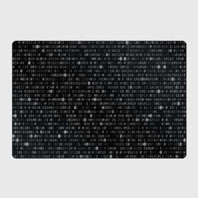Магнитный плакат 3Х2 с принтом Бинарный код в Тюмени, Полимерный материал с магнитным слоем | 6 деталей размером 9*9 см | matrix | бинарный код | единица | единицы | матрица | нули | нули и единицы | нуль