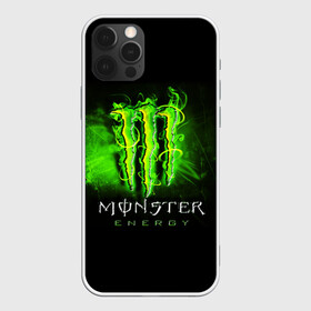 Чехол для iPhone 12 Pro с принтом MONSTER ENERGY NEON | НЕОН в Тюмени, силикон | область печати: задняя сторона чехла, без боковых панелей | monster | monster energy | монстер | монстер енерджи | монстер енэрджи | монстер энерджи | неон | энергетик | энергетический напиток