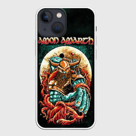 Чехол для iPhone 13 mini с принтом Amon Amarth в Тюмени,  |  | amon amarth | metal | викинг метал | группы | дэт метал | метал | музыка | рок
