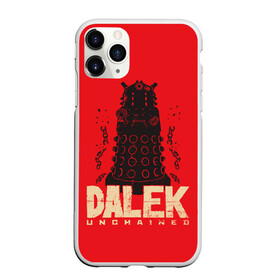 Чехол для iPhone 11 Pro матовый с принтом Dalek в Тюмени, Силикон |  | Тематика изображения на принте: doctor who | serial | доктор кто | путешествия во времени | сериал | сериалы | фантастика