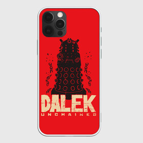 Чехол для iPhone 12 Pro с принтом Dalek в Тюмени, силикон | область печати: задняя сторона чехла, без боковых панелей | Тематика изображения на принте: doctor who | serial | доктор кто | путешествия во времени | сериал | сериалы | фантастика
