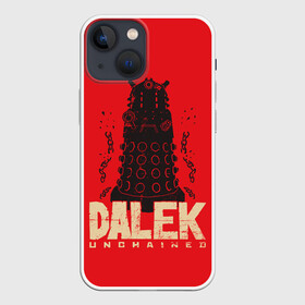 Чехол для iPhone 13 mini с принтом Dalek в Тюмени,  |  | doctor who | serial | доктор кто | путешествия во времени | сериал | сериалы | фантастика
