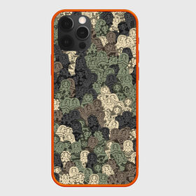Чехол для iPhone 12 Pro Max с принтом Камуфляж из матрёшек в Тюмени, Силикон |  | matryoshka | камуфляж | матрешка | милитари | паттерн | россия | русский | славянский | хаки