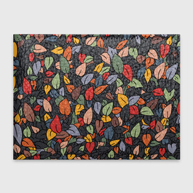 Обложка для студенческого билета с принтом Рисованная Осень в Тюмени, натуральная кожа | Размер: 11*8 см; Печать на всей внешней стороне | Тематика изображения на принте: дерево | лес | листок | листопад | листья | осень