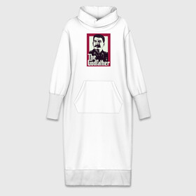 Платье удлиненное хлопок с принтом Сталин в Тюмени,  |  | godfather | вождь | коммунизм | крестный отец | социализм | ссср