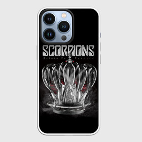 Чехол для iPhone 13 Pro с принтом SCORPIONS в Тюмени,  |  | Тематика изображения на принте: chainge | forever | germany | grunge | king | metal | music | punk | return | rock | scorpions | wind | ветер | германия | гранж | корона | метал | панк | перемен | рок | скорпионс | хард рок