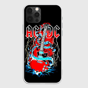 Чехол для iPhone 12 Pro Max с принтом AC/DC гитара  в Тюмени, Силикон |  | ac dc | acdc | acdc ас дс | angus | back in black | highway to hell | mckinnon | you | австралийская | ангус янг | ас дс | асдс | блюз | в форме | гитара | группа | крис слэйд | метал | молния | музыка | певец | рок | рок н ролл | стиви янг