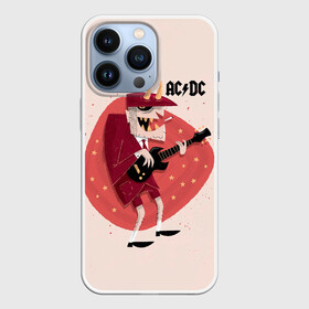 Чехол для iPhone 13 Pro с принтом Ангус Янг AC DC в Тюмени,  |  | ac dc | acdc | acdc ас дс | angus | back in black | highway to hell | mckinnon | you | австралийская | ангус янг | ас дс | асдс | блюз | в форме | гитара | группа | крис слэйд | метал | молния | музыка | певец | рок | рок н ролл | стиви янг