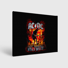 Холст прямоугольный с принтом AC/DC HELLS BELLS в Тюмени, 100% ПВХ |  | ac dc | acdc | acdc ас дс | angus | back in black | highway to hell | mckinnon | you | австралийская | ангус янг | ас дс | асдс | блюз | в форме | гитара | группа | крис слэйд | метал | молния | музыка | певец | рок | рок н ролл | стиви янг