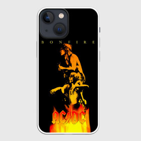 Чехол для iPhone 13 mini с принтом Bonfire  AC DC в Тюмени,  |  | ac dc | acdc | acdc ас дс | angus young | back in black | highway to hell | mckinno | австралийская | ангус янг | ас дс | асдс | блюз | в форме | гитара | группа | крис слэйд | метал | молния | музыка | певец | рок | рок н ролл | стиви янг