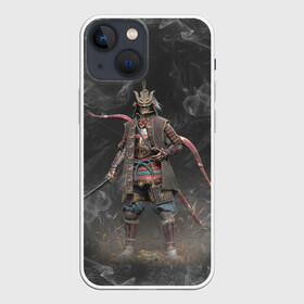 Чехол для iPhone 13 mini с принтом Warrior | Sekiro shadows die twice (Z) в Тюмени,  |  | sekiro shadows die twice | warrior | warriors | воин | дзу дай то вайсу | миядзаки | самурай | сэкиро сядо | тени умирают дважды