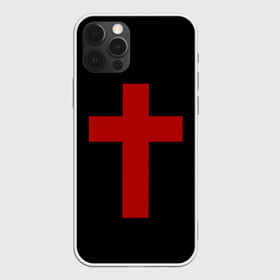 Чехол для iPhone 12 Pro Max с принтом Красный Крест в Тюмени, Силикон |  | геометрия | красный крест | крест | минимализм | религия