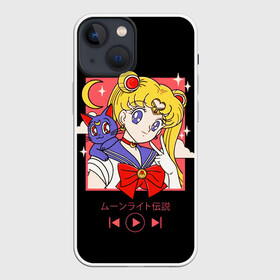 Чехол для iPhone 13 mini с принтом Сейлор Мун в Тюмени,  |  | sailor moon | аниме | котик | лунная призма | манга | музыка | сейлор мун