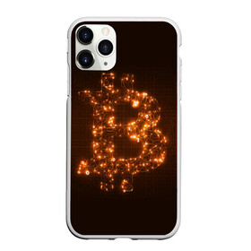 Чехол для iPhone 11 Pro матовый с принтом СВЕТЯЩИЙСЯ BITCOIN в Тюмени, Силикон |  | bitcoin | btc | coin | биткоин | биткойн | валюта | деньги | криптовалюта | монета | платёжная система | технология