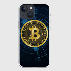 Чехол для iPhone 13 mini с принтом BITCOIN ВАЛЮТА в Тюмени,  |  | bitcoin | btc | coin | биткоин | биткойн | валюта | деньги | криптовалюта | монета | платёжная система | технология