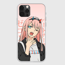 Чехол для iPhone 12 Pro Max с принтом Zero Two Darling in the Franxx в Тюмени, Силикон |  | 02 | anime girl | darling in the franxx | zero two | аниме | дарлинг во франксе | девушка с розовыми волосами | манга | милый во франксе | ноль два | розовые волосы | тян