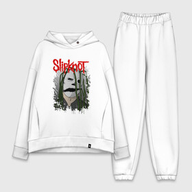 Женский костюм хлопок Oversize с принтом COREY TAYLOR | SLIPKNOT | СЛИПКНОТ (Z) в Тюмени,  |  | corey taylor | corey todd taylor | rock | slipknot | кори тейлор | петля | рок | скользящий узел | слипкнот | тяжелый рок | удавка