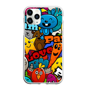 Чехол для iPhone 11 Pro Max матовый с принтом LOVE | PEACE | PARTY (Z) в Тюмени, Силикон |  | anarchy | hippies | party | peace | анархизм | анархия | вечеринка | два пальца | знак | знаки | любовь | мир | овощи | фрукты | хиппи