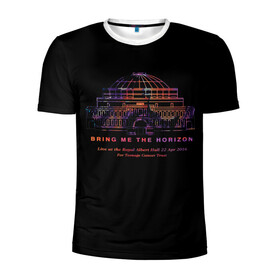 Мужская футболка 3D спортивная с принтом  Live at the Royal Albert Hall - BMTH в Тюмени, 100% полиэстер с улучшенными характеристиками | приталенный силуэт, круглая горловина, широкие плечи, сужается к линии бедра | bmth | bring me the horizon | альтернативный | бмт | бмтх | бмтш | брин | бринг | горизонт | достань для меня | дэткор | зе | метал | ми | рок | хоризон | электроник