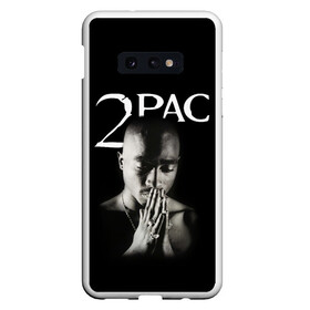 Чехол для Samsung S10E с принтом TUPAC в Тюмени, Силикон | Область печати: задняя сторона чехла, без боковых панелей | 2pac | black | gangsta | hip hop | legend | music | rap | shakur | tupac | usa | гангстер | музыка | рэп | сша | тупак | хип хоп | шакур