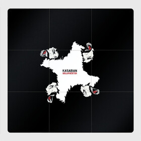 Магнитный плакат 3Х3 с принтом KASABIAN в Тюмени, Полимерный материал с магнитным слоем | 9 деталей размером 9*9 см | alternative | british | england | gringe | indy | kasabian | rock | альтернатива | англия | британия | инди | касабиан | музыка | рок | фолк