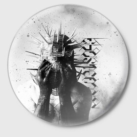 Значок с принтом Ghostemane в Тюмени,  металл | круглая форма, металлическая застежка в виде булавки | anti icon | ghostemane | ill biz | mercury | noise | young crowley | гостмейн | рэп | рэпер | эрик уитни