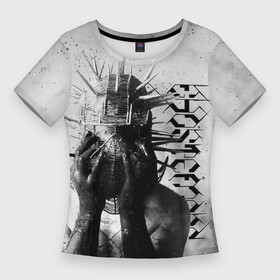 Женская футболка 3D Slim с принтом Ghostemane в Тюмени,  |  | anti icon | ghostemane | ill biz | mercury | noise | young crowley | гостмейн | рэп | рэпер | эрик уитни