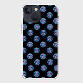 Чехол для iPhone 13 mini с принтом ПСЖ ПАТТЕРН | PSG PATTERN в Тюмени,  |  | Тематика изображения на принте: gold | paris saint germain | psg | saint | sport | золото | париж | псг | спорт | футбол