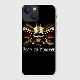 Чехол для iPhone 13 mini с принтом Road to Nowhere   Bullet For My Valentine в Тюмени,  |  | bullet for my valentine | jeff killed john | matthew tuck | michael paget | булет фор май валентайн | джефф убил джона | майкл пэджет | метал | музыка | мэтт | мэттью так | пуля для моей возлюбленной | рок группа