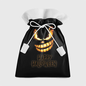 Подарочный 3D мешок с принтом Happy Halloween в Тюмени, 100% полиэстер | Размер: 29*39 см | halloween | holiday | pumpkin | samayn | vampire | zombie | вампир | ведьма | вечеринка | день всех святых | зомби | карнавал | маскарад | мертвец | оборотень | привидение | самайн | светильник джека | страшный джек | труп