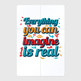 Магнитный плакат 2Х3 с принтом Мечта в Тюмени, Полимерный материал с магнитным слоем | 6 деталей размером 9*9 см | Тематика изображения на принте: dream | мечта | мысли | цель | цитата