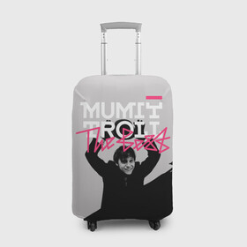 Чехол для чемодана 3D с принтом Mumiy Troll The Best в Тюмени, 86% полиэфир, 14% спандекс | двустороннее нанесение принта, прорези для ручек и колес | ilya lagutenko | mumi troll | mumitrol | mumiy troll | music | rock band | russian rock | илья лагутенко | музыка | муми троль | мумий тролль | мумитроль | рок группа | русский рок