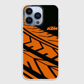 Чехол для iPhone 13 Pro с принтом ORANGE KTM | КТМ (Z) в Тюмени,  |  | enduro | ktm | moto | moto sport | motocycle | sportmotorcycle | ктм | мото | мото спорт | мотоспорт | спорт мото