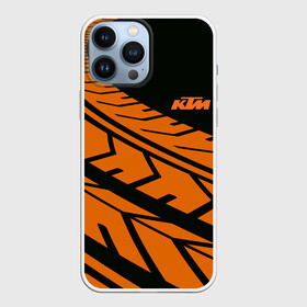 Чехол для iPhone 13 Pro Max с принтом ORANGE KTM | КТМ (Z) в Тюмени,  |  | enduro | ktm | moto | moto sport | motocycle | sportmotorcycle | ктм | мото | мото спорт | мотоспорт | спорт мото