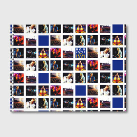 Альбом для рисования с принтом The Crush Tour - Bon Jovi в Тюмени, 100% бумага
 | матовая бумага, плотность 200 мг. | bon jovi | john | альбом | арена | бон | бон джови | глэм | группа | джови | джон | метал | музыка | надпись | песни | поп | попрок | рок | рокер | смайл | солист | софт | стена | хард | хеви | хевиметал