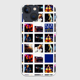 Чехол для iPhone 13 mini с принтом The Crush Tour   Bon Jovi в Тюмени,  |  | Тематика изображения на принте: bon jovi | john | альбом | арена | бон | бон джови | глэм | группа | джови | джон | метал | музыка | надпись | песни | поп | попрок | рок | рокер | смайл | солист | софт | стена | хард | хеви | хевиметал