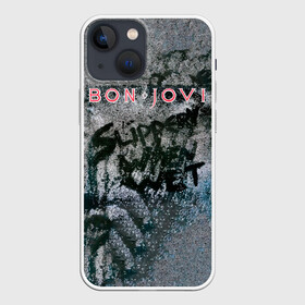 Чехол для iPhone 13 mini с принтом Slippery When Wet   Bon Jovi в Тюмени,  |  | bon jovi | john | альбом | арена | бон | бон джови | глэм | группа | джови | джон | метал | музыка | надпись | песни | поп | попрок | рок | рокер | смайл | солист | софт | стена | хард | хеви | хевиметал