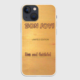 Чехол для iPhone 13 mini с принтом Live and Faithful   Bon Jovi в Тюмени,  |  | bon jovi | john | альбом | арена | бон | бон джови | глэм | группа | джови | джон | метал | музыка | надпись | песни | поп | попрок | рок | рокер | смайл | солист | софт | стена | хард | хеви | хевиметал