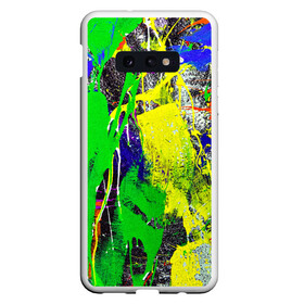 Чехол для Samsung S10E с принтом Брызги красок | Grunge Paints в Тюмени, Силикон | Область печати: задняя сторона чехла, без боковых панелей | abstract | color | dye | grunge | grunge paints | paint | paints | splashes of paint | texture | абстракция | брызги | брызги красок | гранж | колорит | краски | текстура