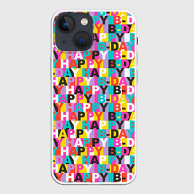 Чехол для iPhone 13 mini с принтом Happy Birthday в Тюмени,  |  | birthday | happy birthday | holiday | день рождения | именины | подарки | праздник | торт | юбилей