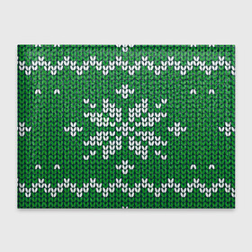 Обложка для студенческого билета с принтом Снежинка в Тюмени, натуральная кожа | Размер: 11*8 см; Печать на всей внешней стороне | арт | вязаный рисунок | вязь | новый год | рисунок | рождество | снег | снежинка | снежинки