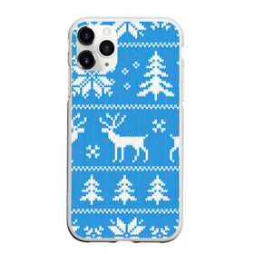 Чехол для iPhone 11 Pro матовый с принтом Зимняя ночь в Тюмени, Силикон |  | арт | вязаный рисунок | вязь | ёлка | ёлки | ель | лес | новый год | ночь | олени | олень | рисунок | рождество | снег | снеговик | снеговики | снежинка | снежинки