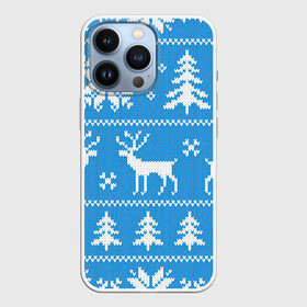 Чехол для iPhone 13 Pro с принтом Зимняя дикая лесная ночь в Тюмени,  |  | арт | вязаный рисунок | вязь | ёлка | ёлки | ель | лес | новый год | ночь | олени | олень | рисунок | рождество | снег | снеговик | снеговики | снежинка | снежинки