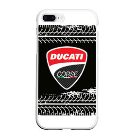 Чехол для iPhone 7Plus/8 Plus матовый с принтом Ducati | Дукати (Z) в Тюмени, Силикон | Область печати: задняя сторона чехла, без боковых панелей | Тематика изображения на принте: audi | audi ag | corse | ducati | ducati motor holding | hypermotard | multistrada | panigale | scrambler | streetfighter | supersport | дукати | корсе | массимо борди | мото | мотокросс | фабио тальони