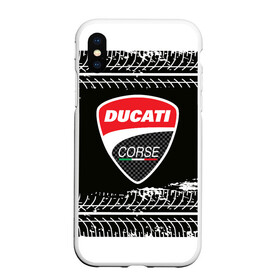 Чехол для iPhone XS Max матовый с принтом Ducati | Дукати (Z) в Тюмени, Силикон | Область печати: задняя сторона чехла, без боковых панелей | audi | audi ag | corse | ducati | ducati motor holding | hypermotard | multistrada | panigale | scrambler | streetfighter | supersport | дукати | корсе | массимо борди | мото | мотокросс | фабио тальони