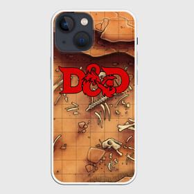 Чехол для iPhone 13 mini с принтом Dungeons and Dragons | DD в Тюмени,  |  | dd | dragon | dungeons and dragons | днд | дракон | драконы | подземелья и драконы